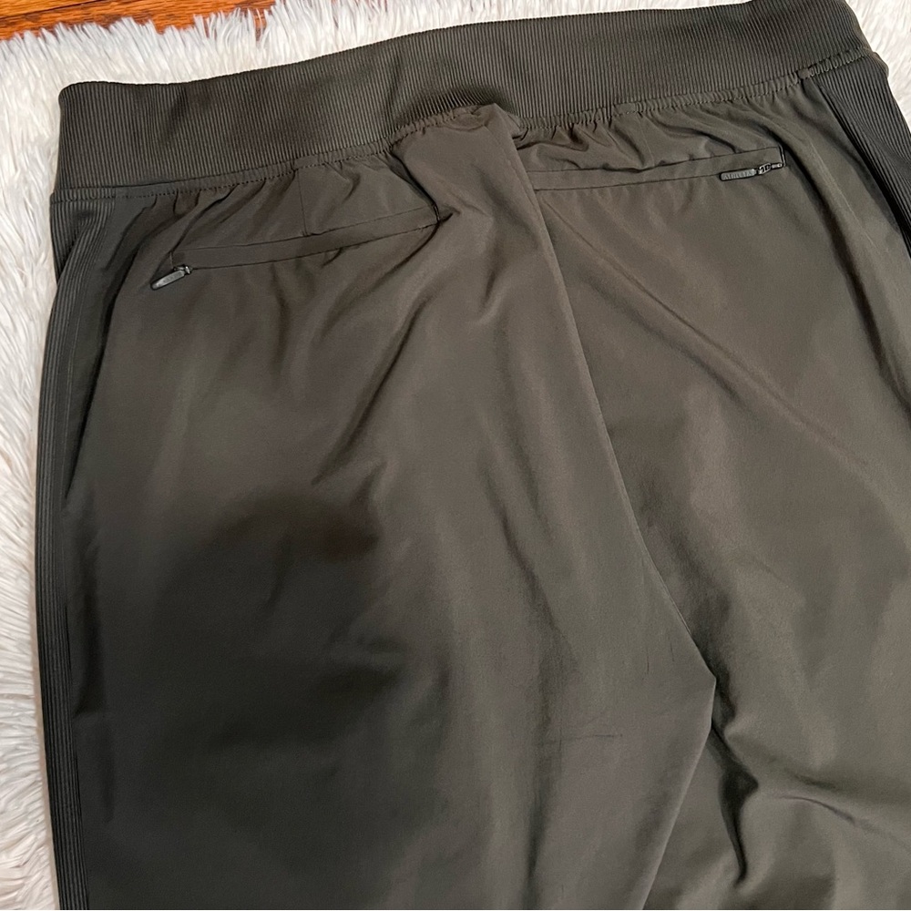 Athleta Olive Green Track Jogger Pants - Picture 12 of 15